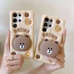 قاب فانتزی خرسی پاپ سوکت BROWN