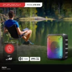 اسپیکر بلوتوثی قابل حمل KTS مدل 1576 - تصویر 4