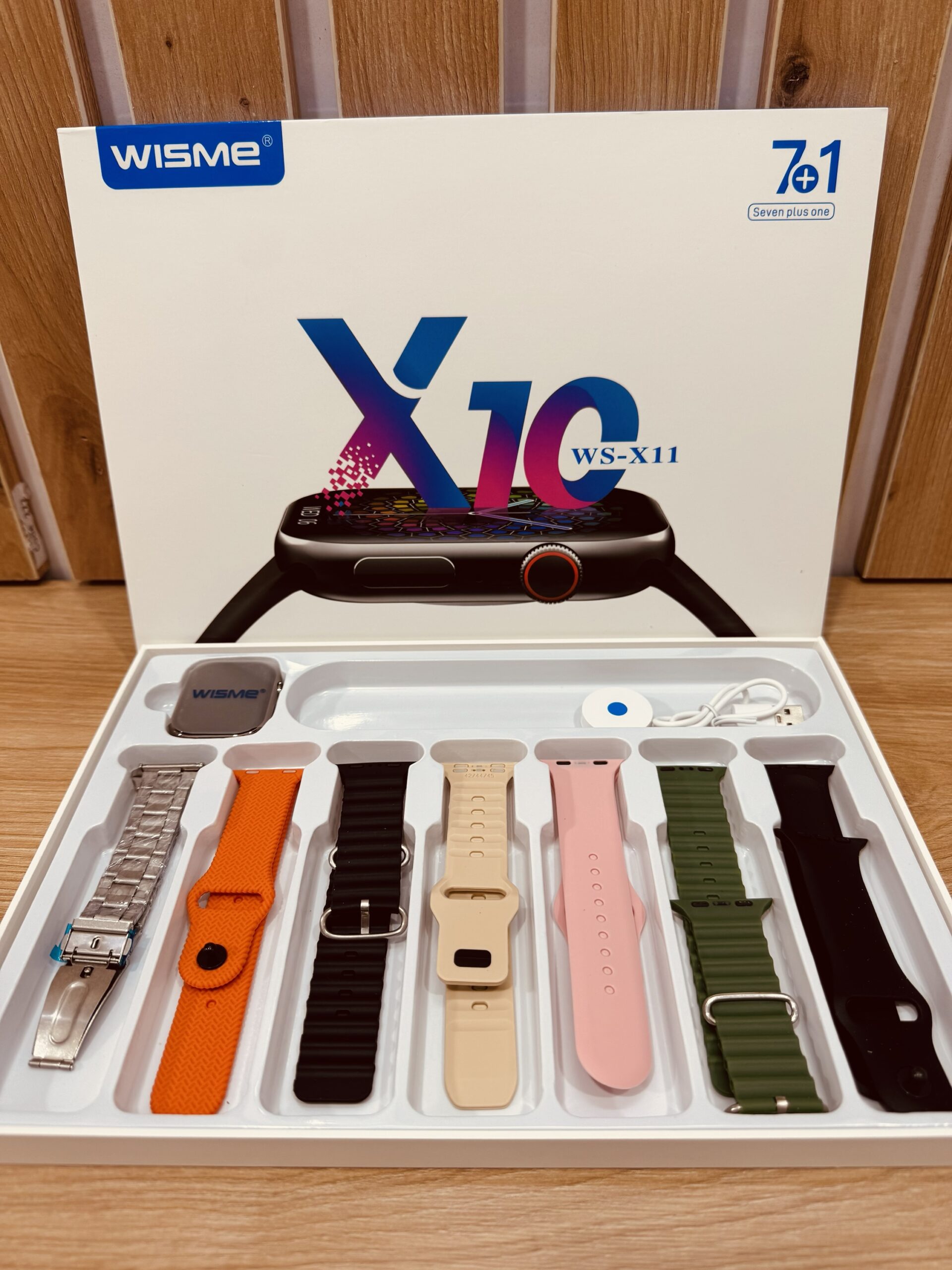 img_8523 ساعت هوشمند WISME ws-x11 هفت بند - تصویر 1