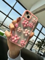 قاب نرگس صورتی آیفونی