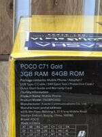 گوشی شیائومی poco C71 دوسیم کارت حافظه 64 گیگابایت و RAM 3 گیگابایت -گلد ۱۸ ماه گارانتی شرکتی - تصویر 5