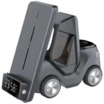 پایه نگهدارنده و شارژر بی سیم گوشی موبایل گرین لاین مدل Forklift 5in1